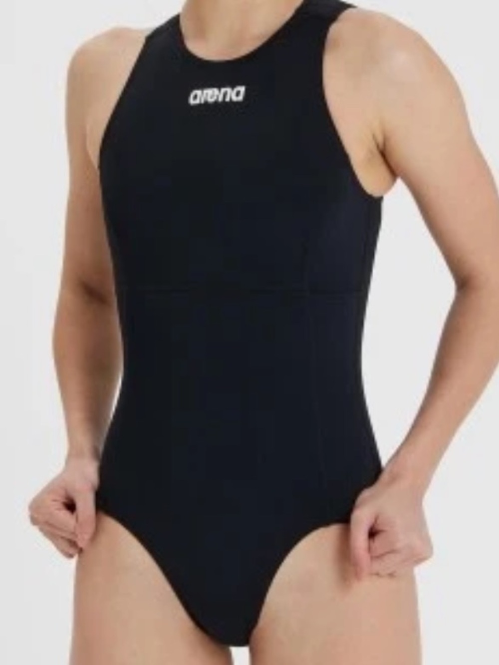 ARENA Team Water Polo One Piece Intensive swimming, Black, Size 28, NWT